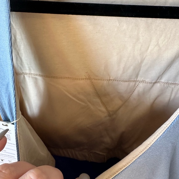 OGL Moves Plantive® Open-Back Brami Tank - Dusk Blue  sz.2XL - Picture 5 of 6